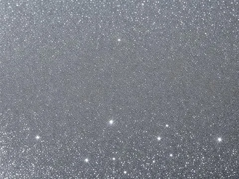 Blurred bokeh light on gray silver background. Illustrazione stock