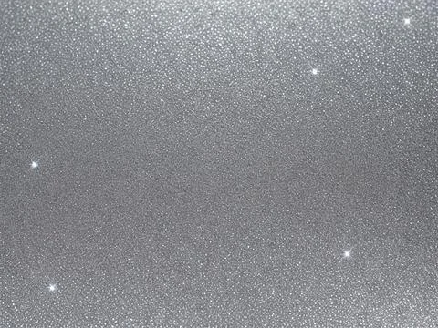 Blurred bokeh light on gray silver background. Illustrazione stock