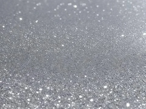 Blurred bokeh light on gray silver background. Stock Illustration