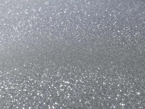 Blurred bokeh light on gray silver background. Stock Illustration