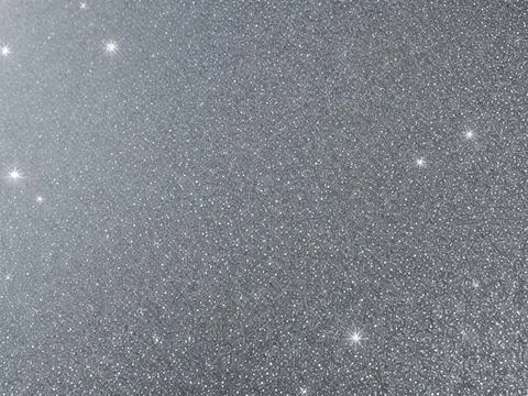 Blurred bokeh light on gray silver background Stock Illustration