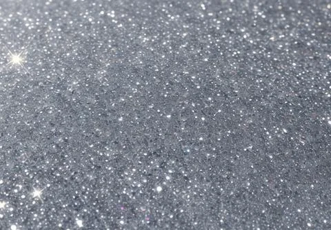 Blurred bokeh light on gray silver background Stock Illustration