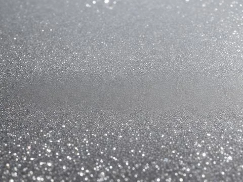 Blurred bokeh light on gray silver background. Stock Illustration