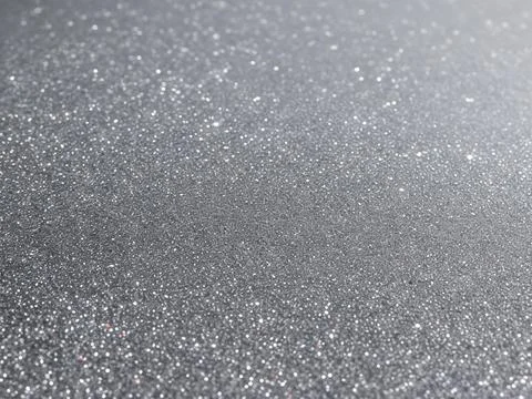 Blurred bokeh light on gray silver background. Stock Illustration