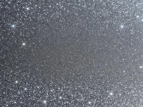 Blurred bokeh light on gray silver background. Illustrazione stock