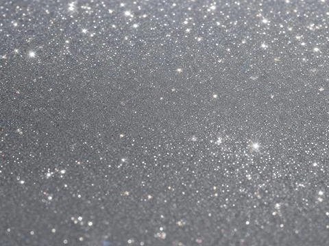 Blurred bokeh light on gray silver background. Stock Illustration