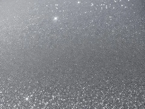 Blurred bokeh light on gray silver background. Stock Illustration