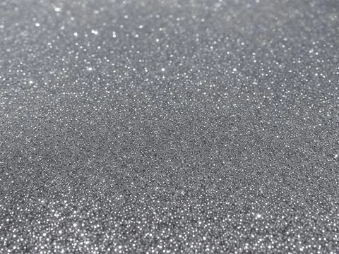 Blurred bokeh light on gray silver background. Stock Illustration
