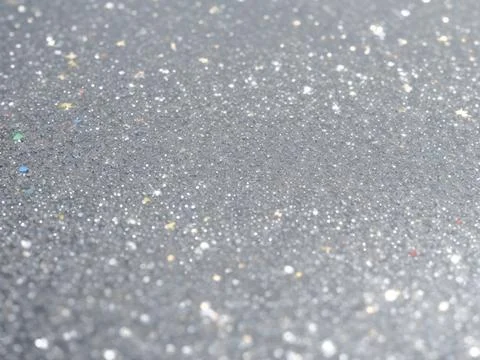 Blurred bokeh light on gray silver background. Stock Illustration