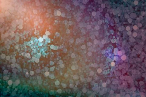 Blurred bokeh lights for backgrounds, compositions and overlays Stock Photos