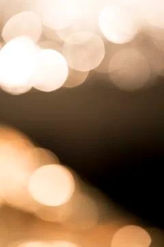 Blurred bokeh lights for backgrounds, compositions and overlays Stock Photos