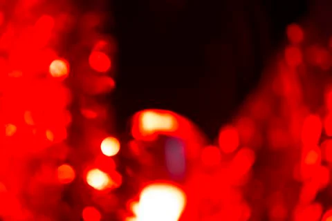 Blurred bokeh lights for backgrounds, compositions and overlays Stock Photos