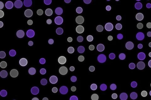Blurred bokeh lights on dark background for festive use 스톡 일러스트