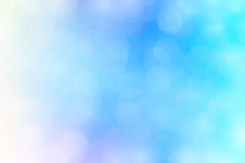 Blurred bokeh soft blue gradient background, bokeh colorful light blue shade Illustrazione stock