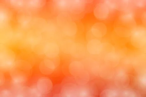 Blurred bokeh soft orange gradient background, bokeh colorful light orange 스톡 일러스트