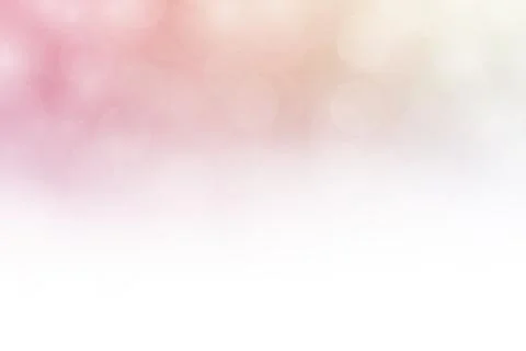 Blurred bokeh soft pink gradient white for background and copy space, bokeh 스톡 일러스트