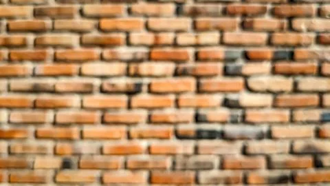 Blurred Brick Wall Abstract Texture. Stock Illustration