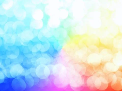Blurred bright abstract bokeh background Stock Illustration