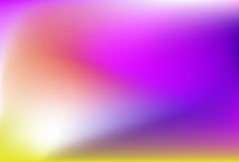 Blurred bright gradient background. Creative modern concept, vector. Holograp Stockillustratie