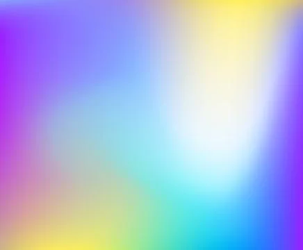 Blurred bright gradient background. Creative modern concept, vector. Holograp Иллюстрация