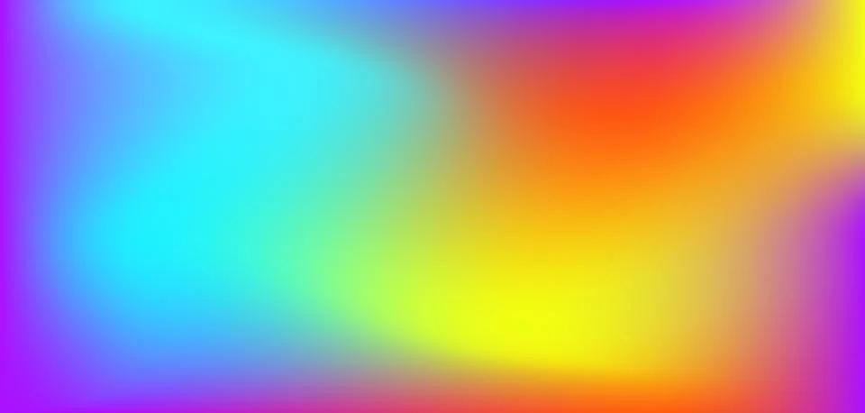 Blurred bright gradient background. Creative modern concept, vector. Holograp Stock Illustration