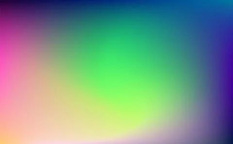 Blurred bright gradient background. Creative modern concept, vector. Holograp Stock Illustration