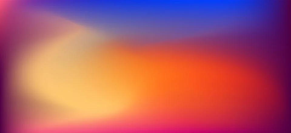 Blurred bright gradient background. Creative modern concept, vector. Holograp 스톡 일러스트
