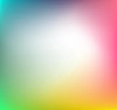 Blurred bright gradient background. Creative modern concept, vector. Holograp Stock Illustration