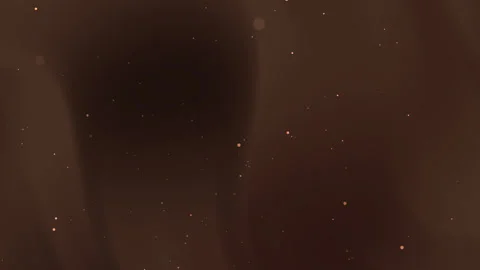 Blurred brown background with scattered small light particles Stock Footage 321679565
