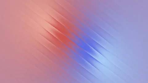 Blurred brushstroke forms show a red to blue color gradient Stock Footage 294662112