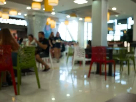 Blurred cafe background defocused Stock Photos