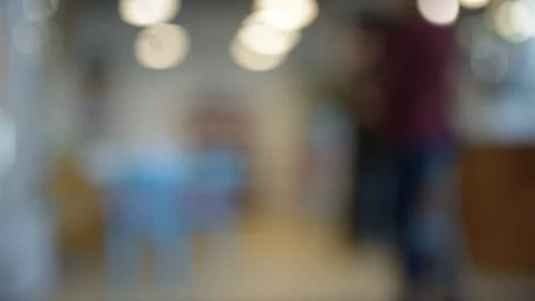 Blurred cafe Stock-Footage 124649030