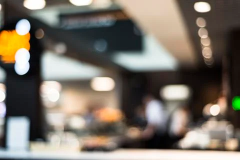 Blurred cafe Stock Photos