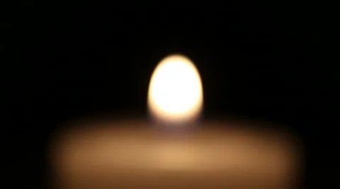 Blurred candle in the dark Stock Footage 46856213