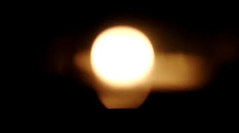 Blurred candle Video stock 37324603