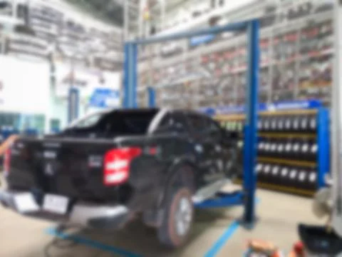 Blurred car Stock Photos