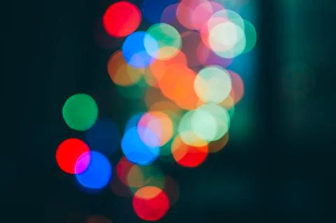 Blurred Christmas Background Stock Photos