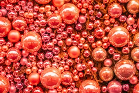 Blurred Christmas background Stock Photos