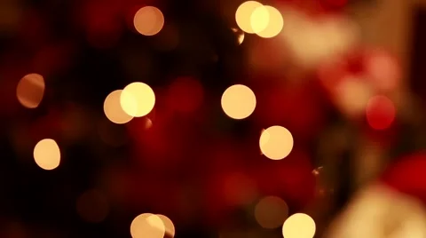 Blurred christmas light Stock Footage 44354222