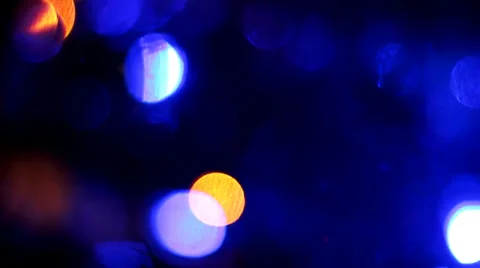 Blurred Christmas Lights Stock Footage 37185341