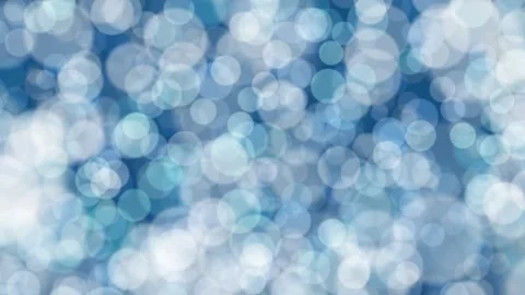 Blurred circle bokeh flying slow up animation backgrounds Vídeo Stock 334808735
