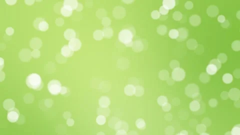 Blurred circle bokeh looping on green background Stock Footage 341158731