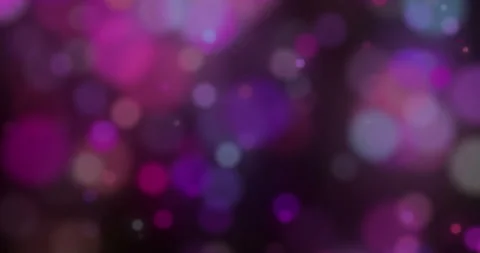 Blurred circles falling down. Stock Footage 124455549