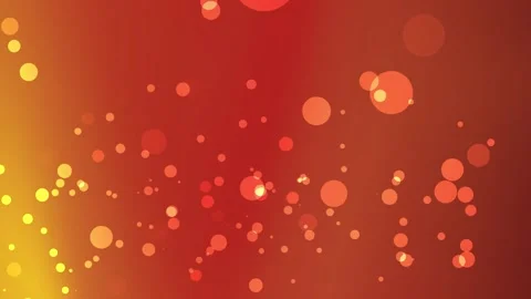 Blurred circles of light on an orange background vibrant, abstract Stock Footage 320652916