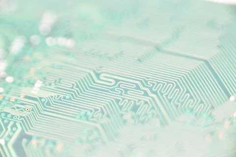 Blurred circuit board in the light Stock Photos