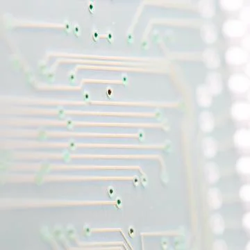 Blurred circuit board in the light Stock Photos