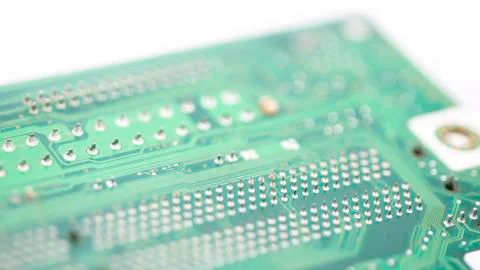Blurred circuit board in the light Stock Photos