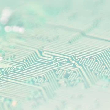 Blurred circuit board in the light Stock Photos