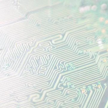 Blurred circuit board in the light Stock Photos
