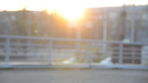 Blurred city background Stock Footage 98098716